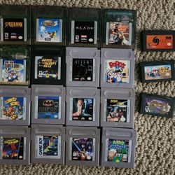 Gameboy Advance Original & Color Games Nintendo 