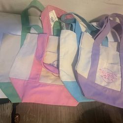T’j Totes / big  lavender and small all colors