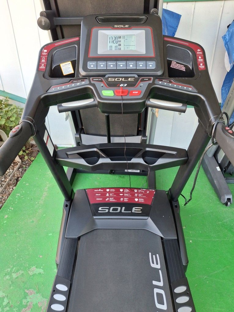 Sole F63 Model Treadmill