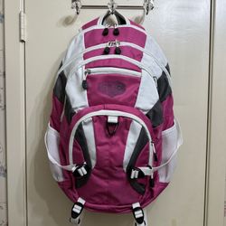 High Sierra Grip XL Backpack Pink With White Accents 
