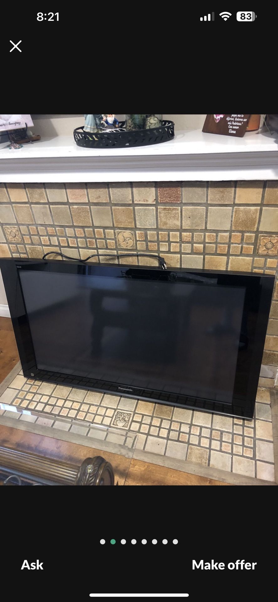Tv Panasonic 52”not Smart