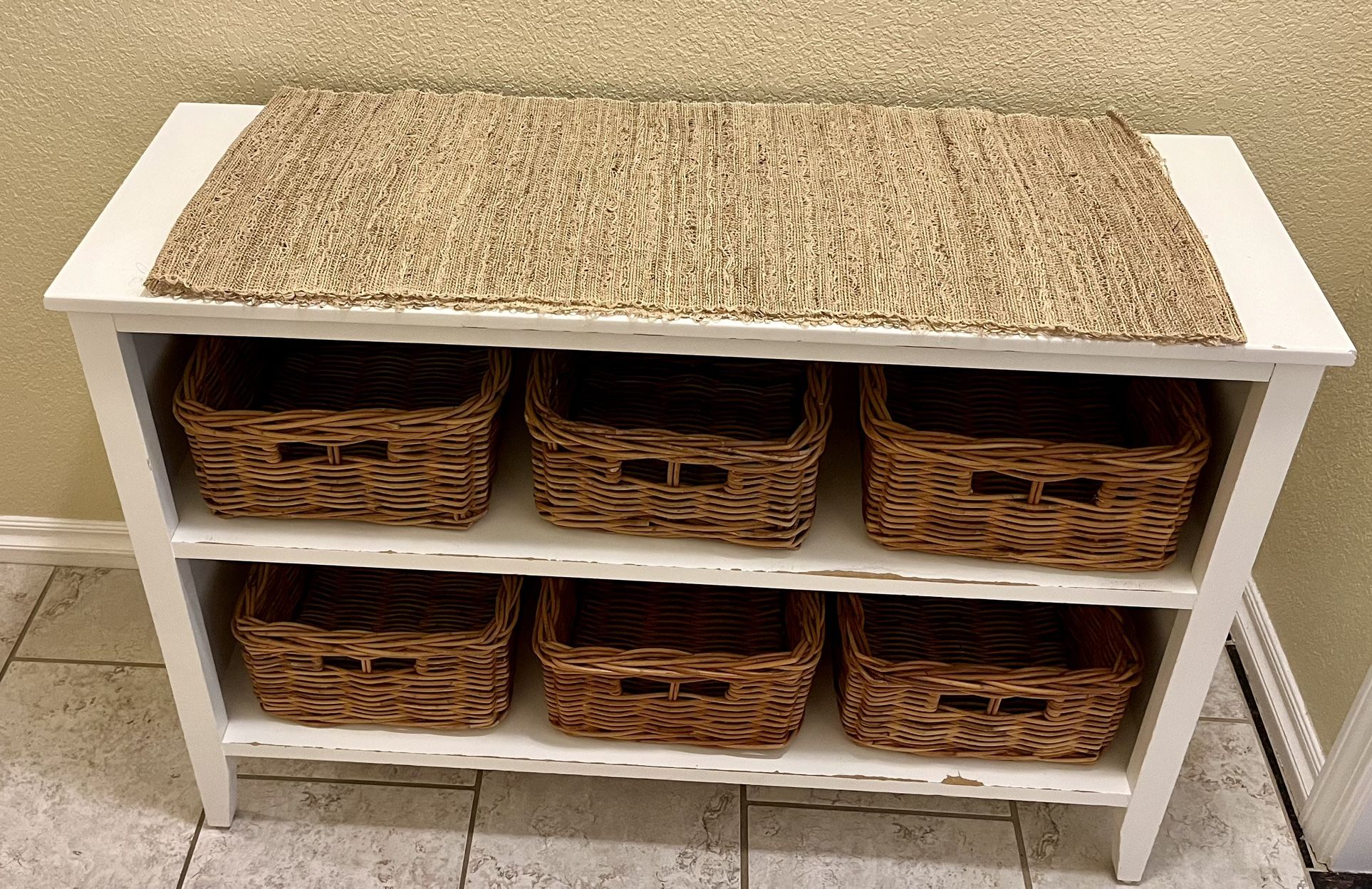 Pottery barn Kids bookshelf/Storage Console