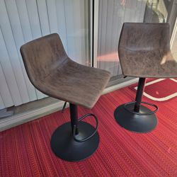Bar Stool/ Chairs - Set Of 2