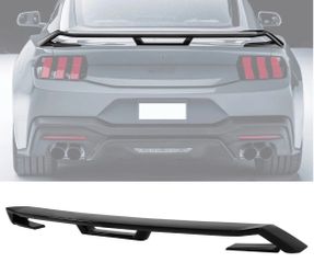 24-26 Ford Mustang Performance Style Trunk Wing Gloss Black