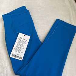 Blue Lululemon Leggings