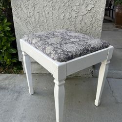 Wooden Stool Bench with Storage