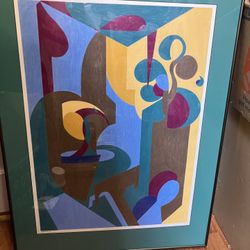 Large Framed Art Picture