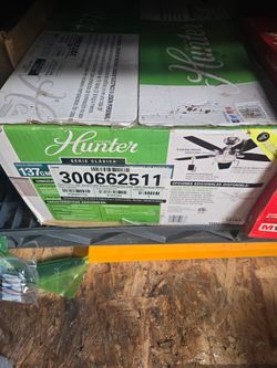 New Hunter Ceiling Fans
