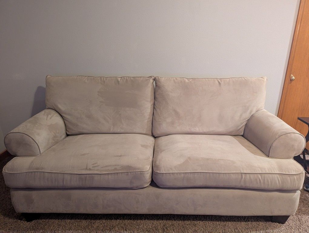 Comfy Couch And Loveseat 