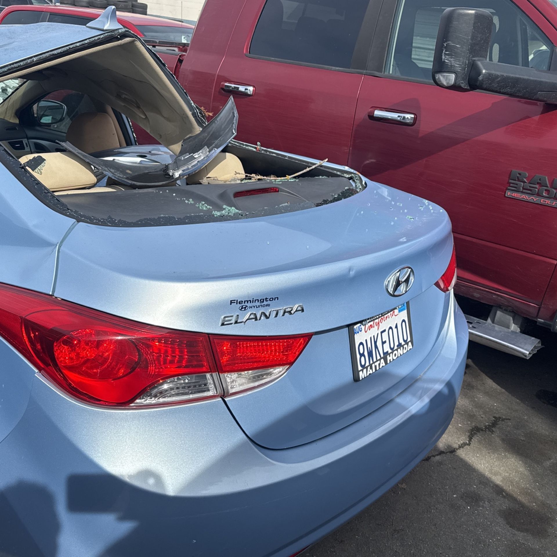 2012 Hyundai ELANTRA four parts