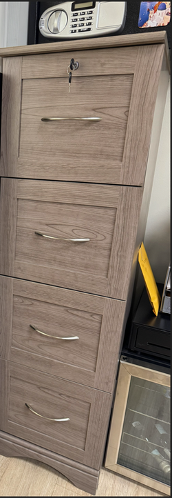 File Cabinet Wooden