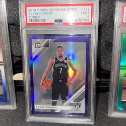 2019 Kevin Durant Optic #112 Psa 9 🔥