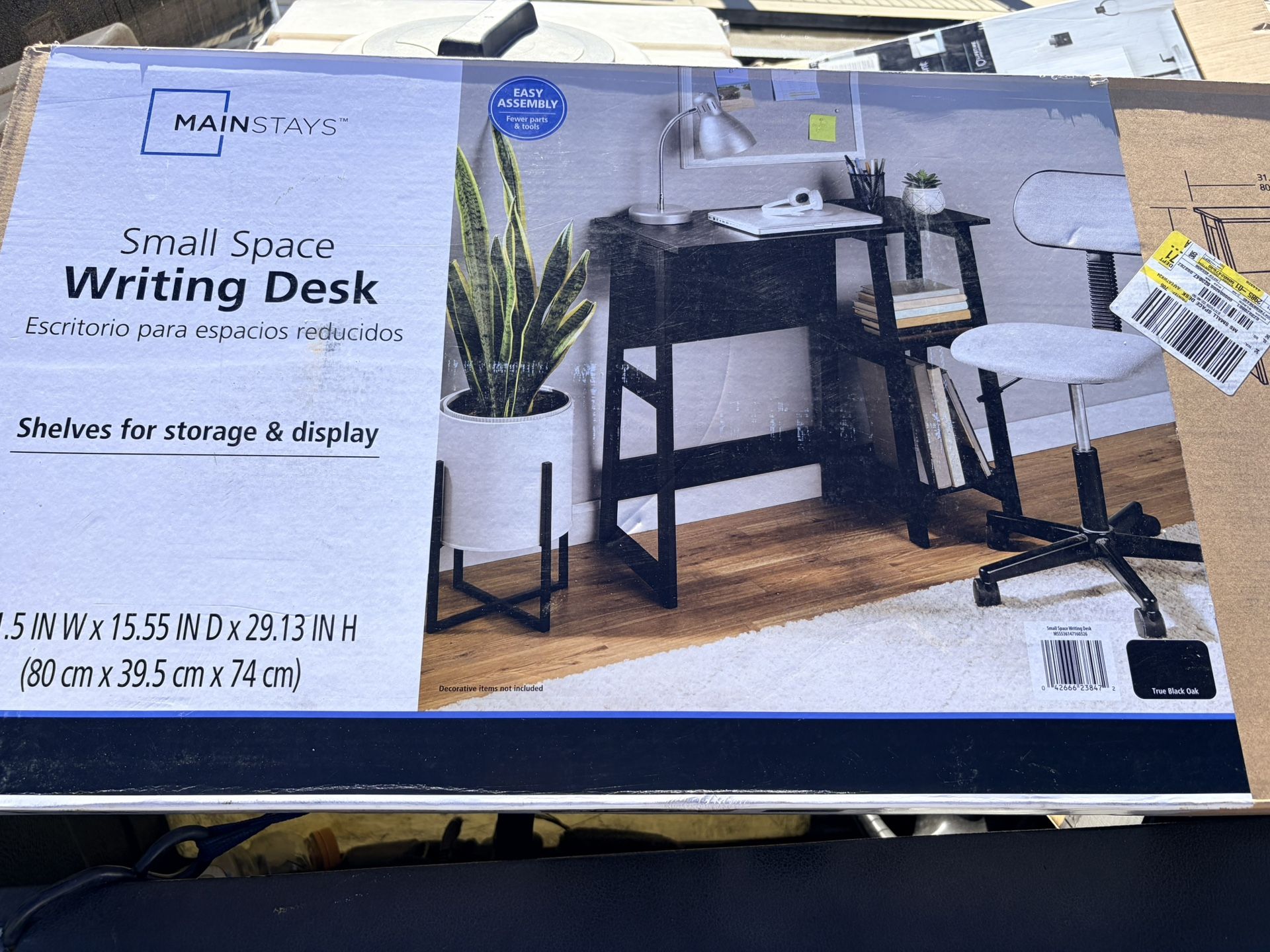 Small Space Writing Desk Brand New 