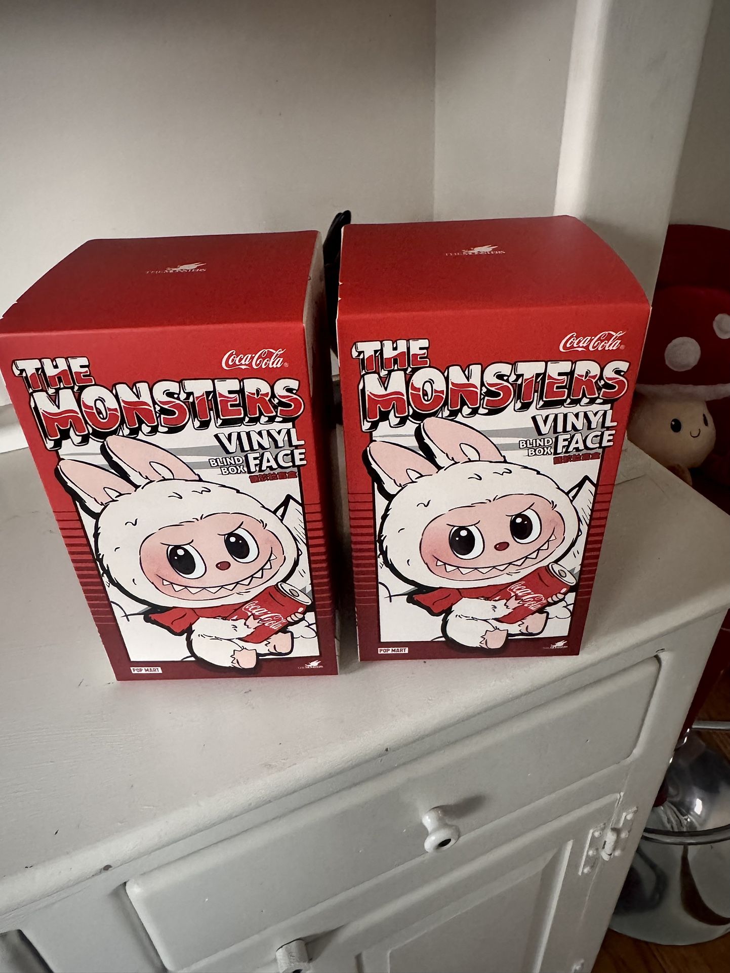 Labubu Unopened THE MONSTERS COCA-COLA SERIES-Vinyl Face Blind Box