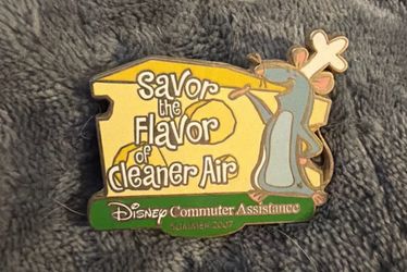 Disney’s Enviromentality- Ratatouille- Savor the Flavor with Cleaner Air Pin