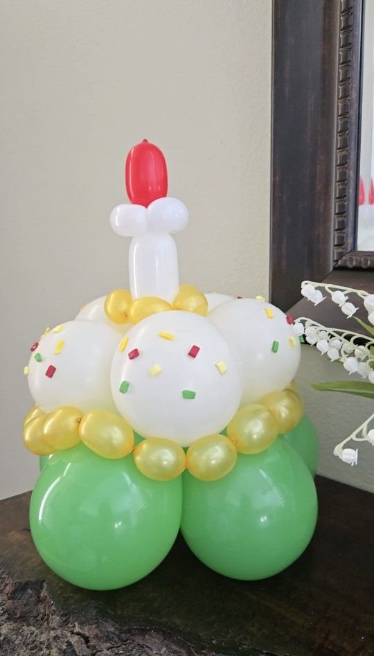 Balloon Cake For Birthday