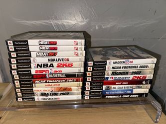 $10 Each PS2 Game