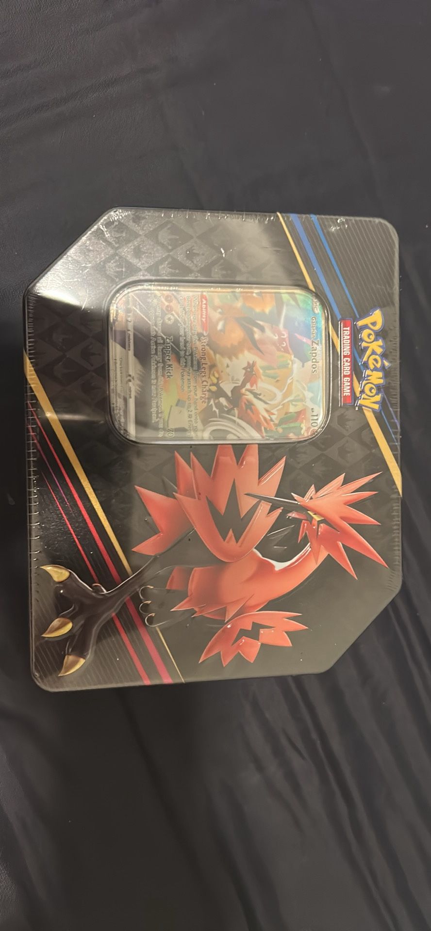 Pokemon Cards Crown Zenith Zapdos Tin
