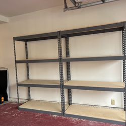 Shelving 48 in W x 24 in D New Industrial Boltless Warehouse & Garage Racks Stronger than Homedepot Lowes Costco Delivery Available