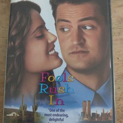 Fools Rush In Dvd