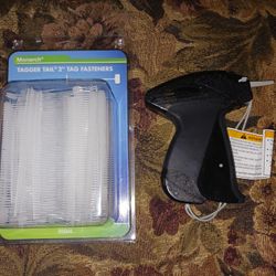 Tag Gun With Tag Fasteners Both For $60