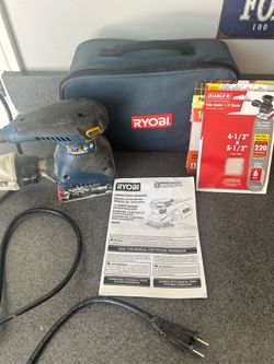 Ryobi 1/4 sheet sander double insulated