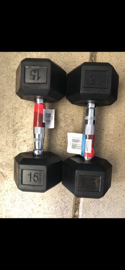 Weights 15 pound set