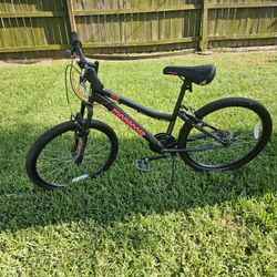 Black Pink Mongoose Mountain Bike 24 inch wheel for Sale in