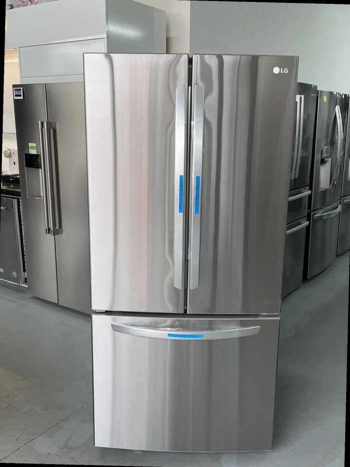 BRAND NEW LG 25 Cu. Ft. PrintProof Stainless Steel French Door Refrigerator - LRFCSS