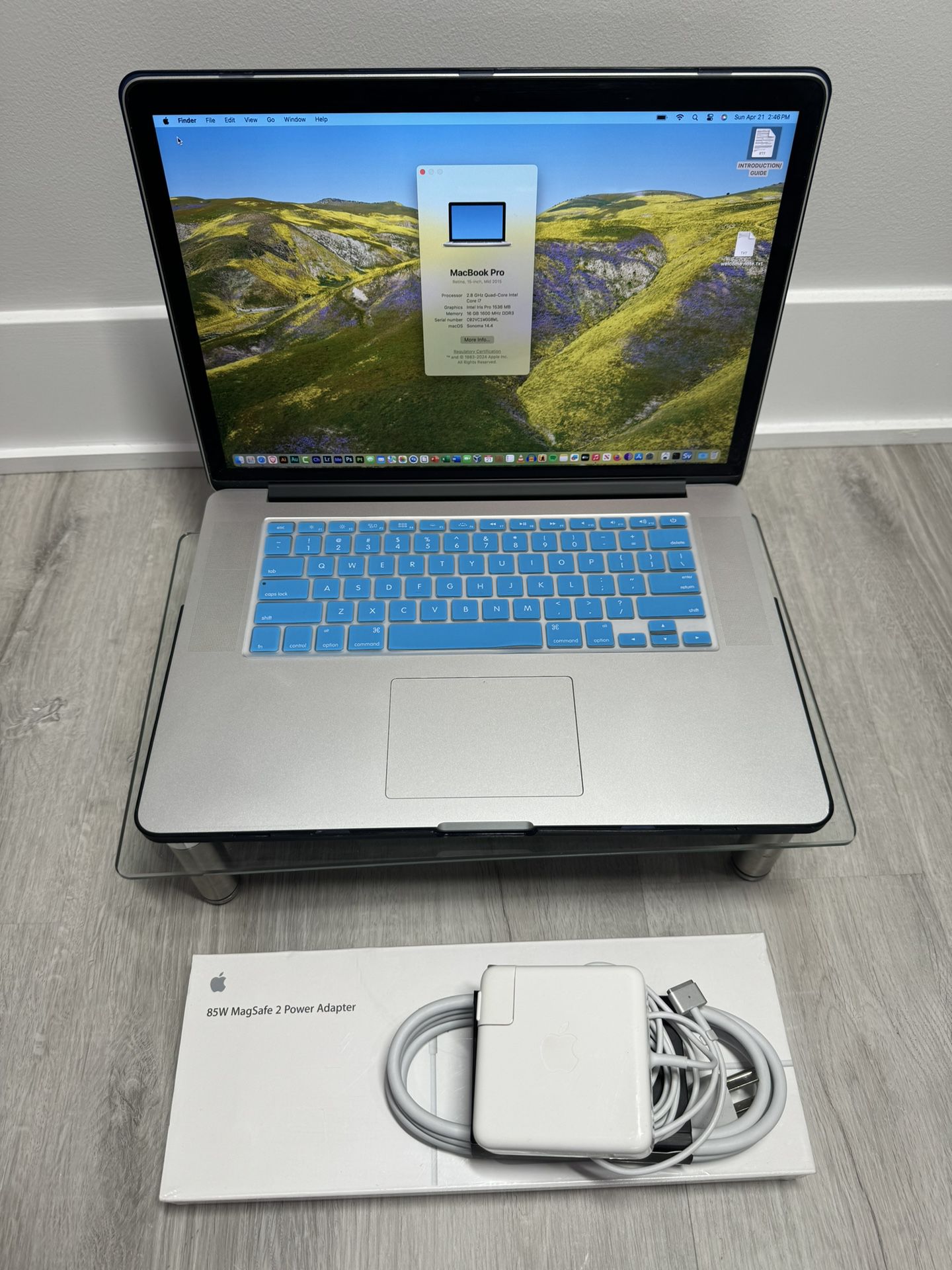 Apple MacBook Pro 15" Retina 16GB 1TB SSD MACOS Sonoma 2023