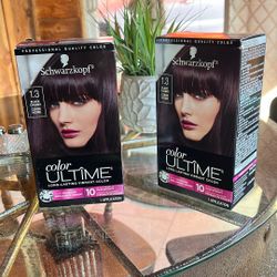 Black Cherry Hair Permanent Both New 