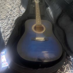 Johson Acoustic Guitar With Case 