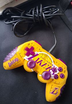 Ps2 official Lakers controller NBA Madcatz Playstation 2 Rare