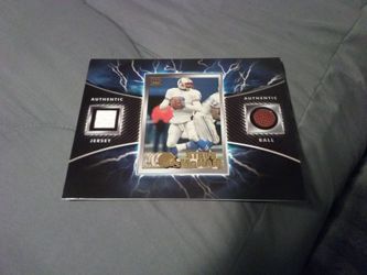 Steve McNair NFL Dual Relic Trading Card