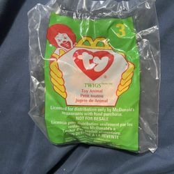 Mcdonald’s TY Beanie Baby Twigs 