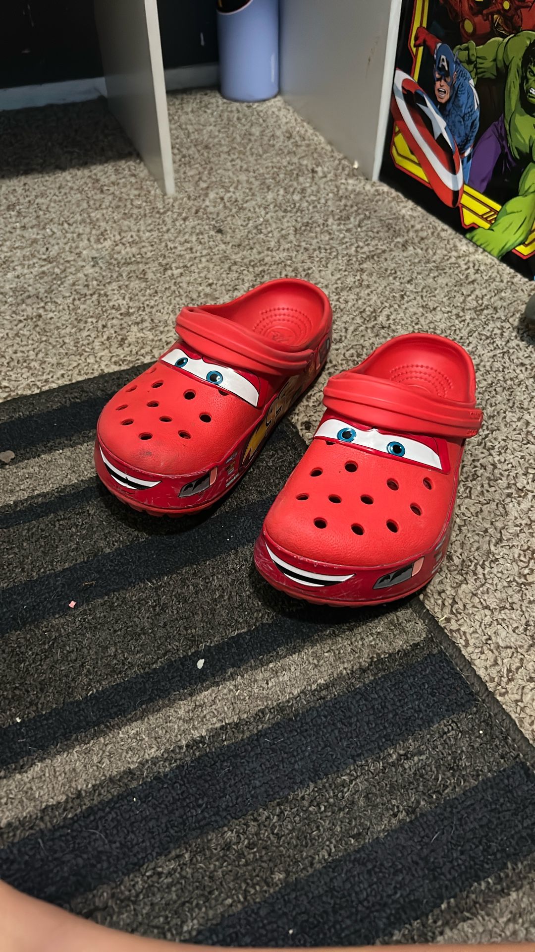 Lightning Mqueen Crocs Used 4 Times