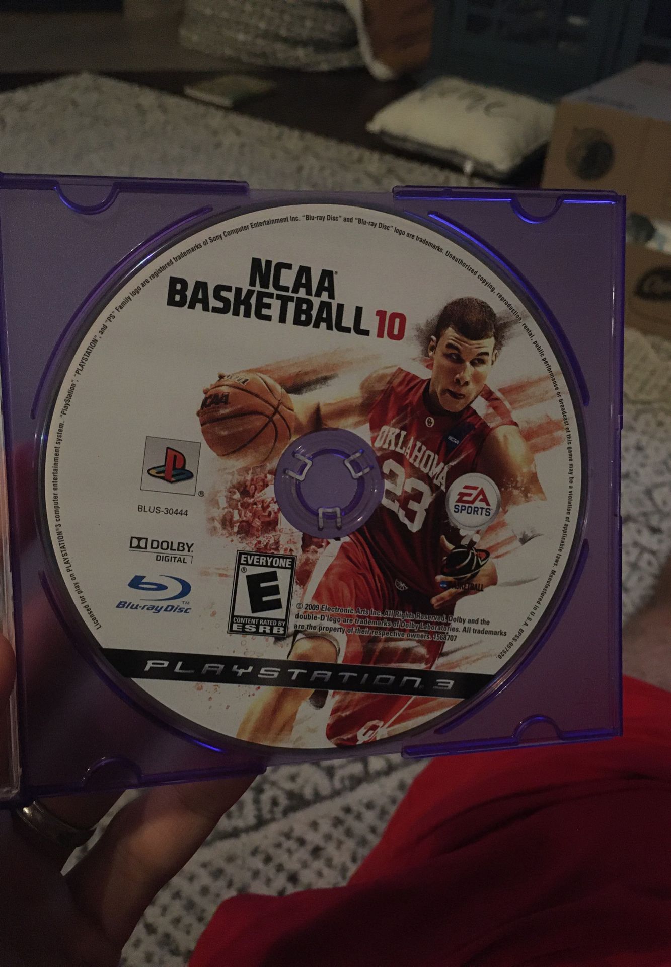 NCAA Basketball 10, for PS3