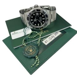 ROLEX 41mm Submariner Ceramic Black Dial Ref 126610LN