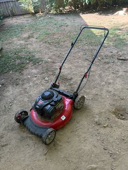 Lawnmower less than year old