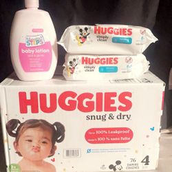 Huggies & Wipes Lotion 
