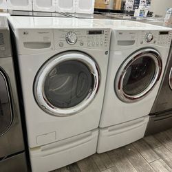 LG washer and dryer set electric XL Capacity