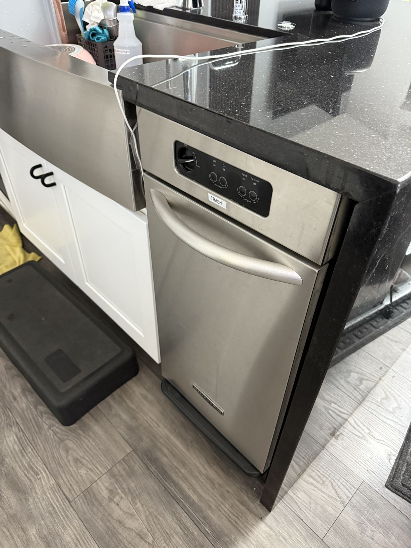 Kitchen Aid Trash Compactor Stainless