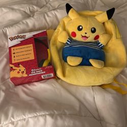 Headphones And Backpack Pokémon 
