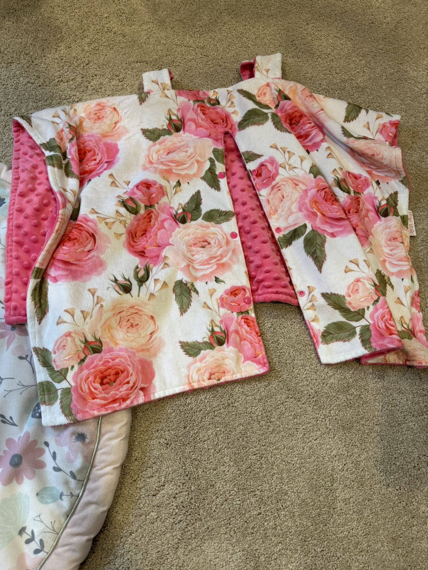 Baby Girls Play Mat & Car Seat Cover/blanket