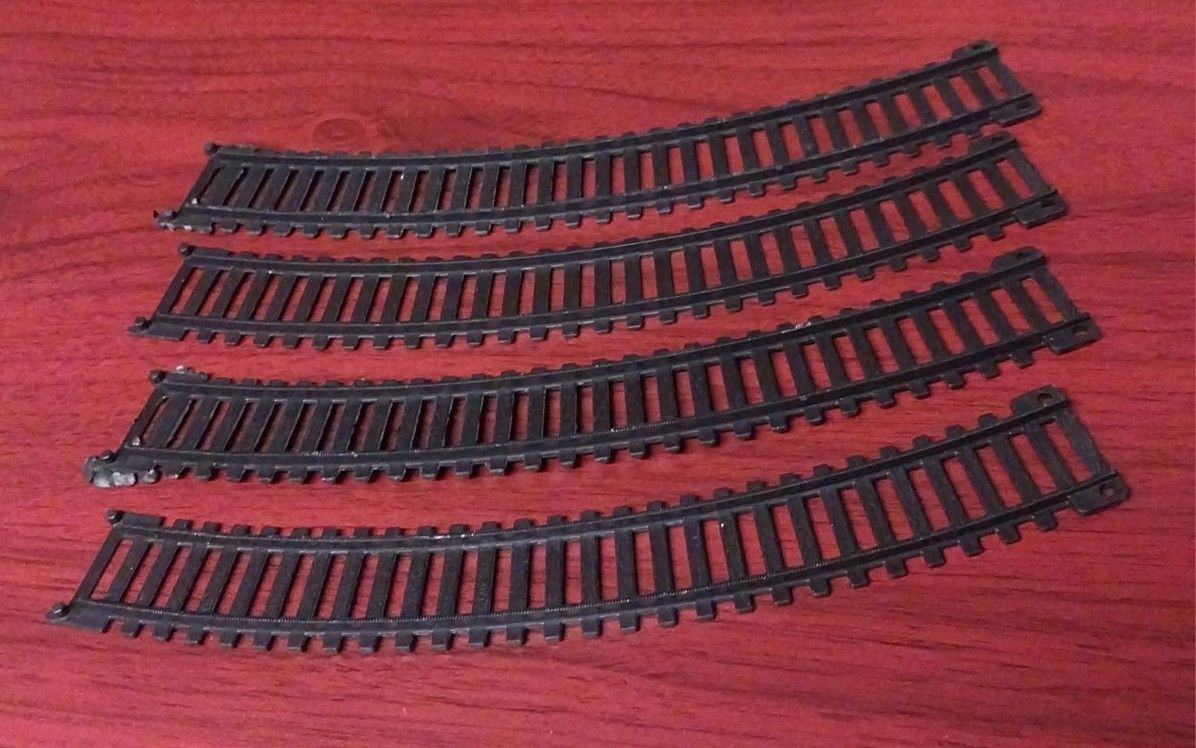 Vintage Toy Train Track Parts