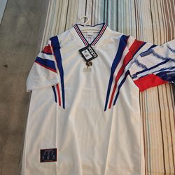 PSG 2 jersey size L and white France adidas