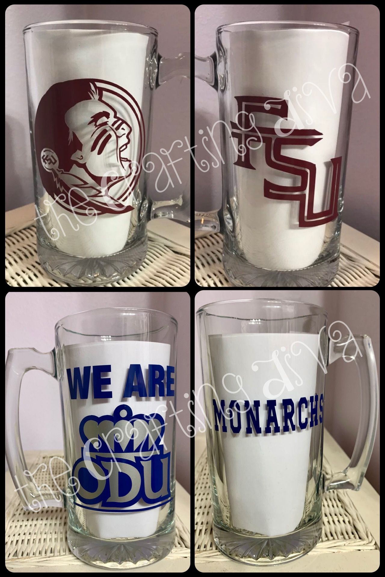 Sports Themed Beer Mugs