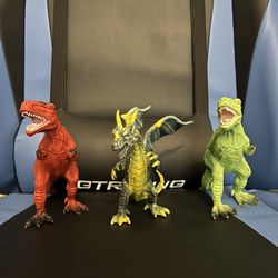 Dinosaur And Dragon 