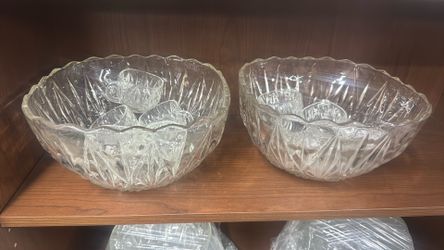 Crystal Punch Bowl Set