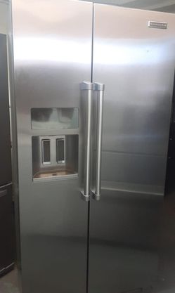 KitchenAid Side-by-Side Stainless Steel Refrigerator
